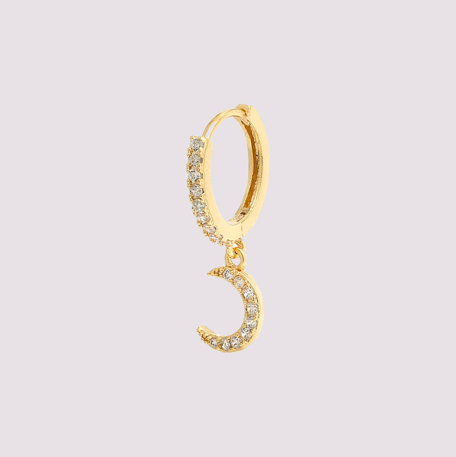 Boucle d'Oreille Moon Paris Flavor