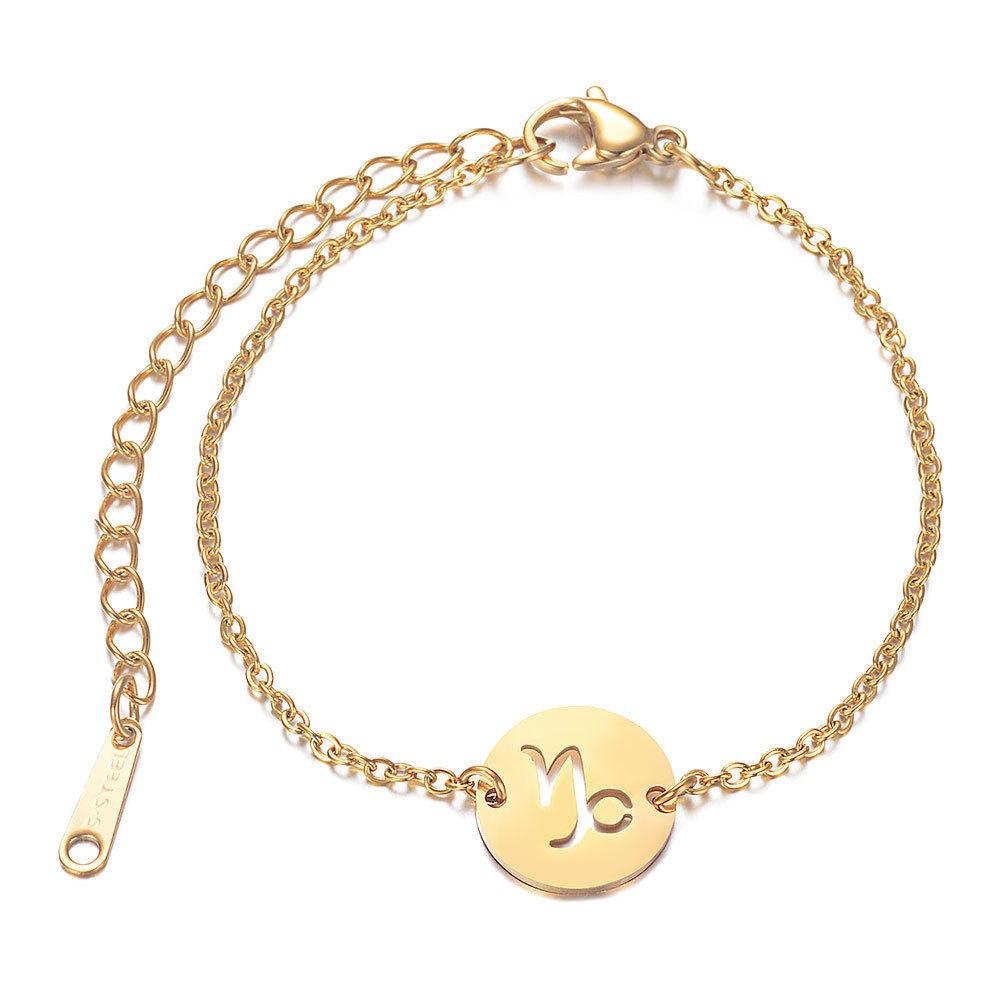 Bracelet Zodiac Paris Flavor Gold Capricorne 